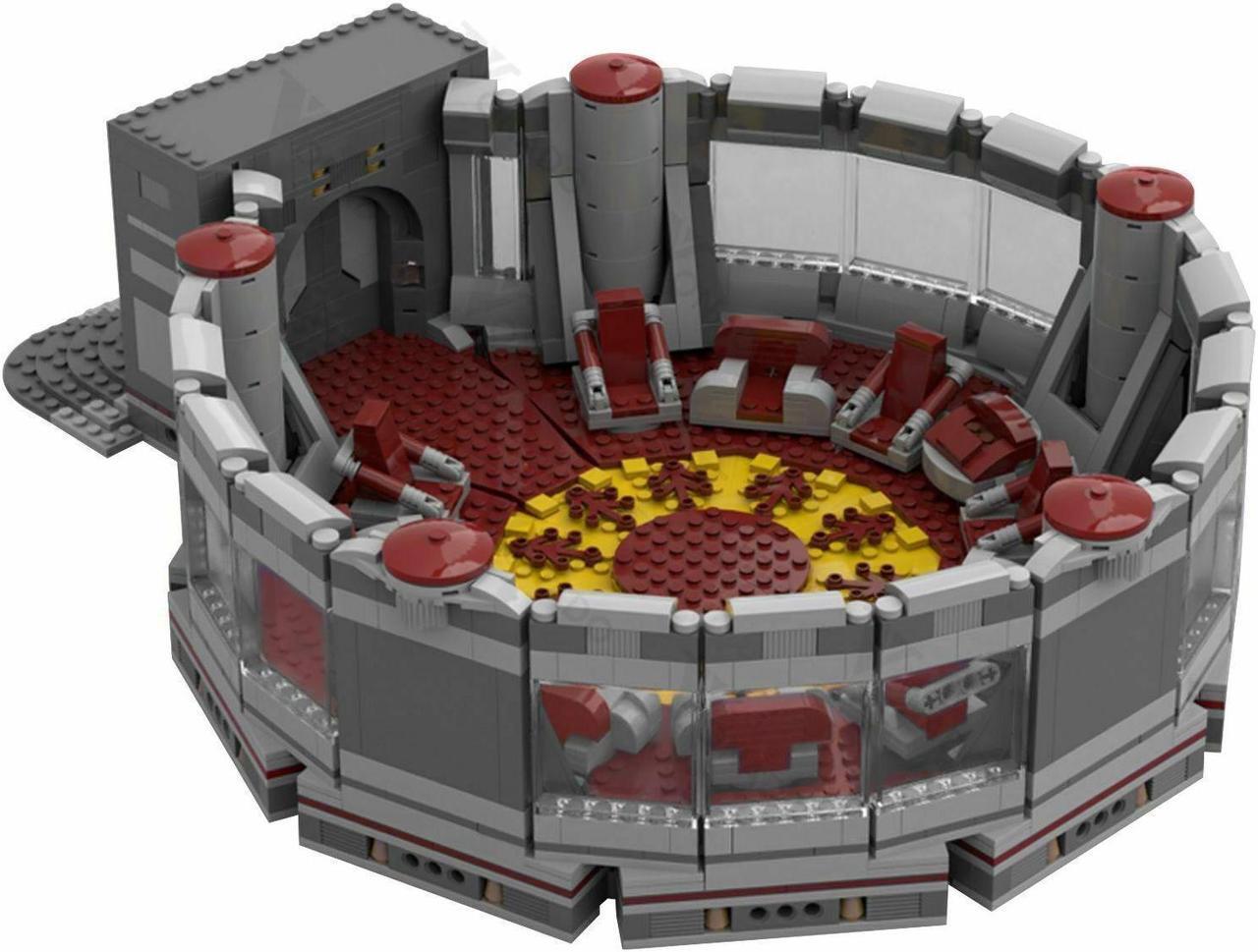 Main image of ZITIANYOUBUILD J'hedeye High Council Chamber Model from Fillm 1562 Pieces MOC