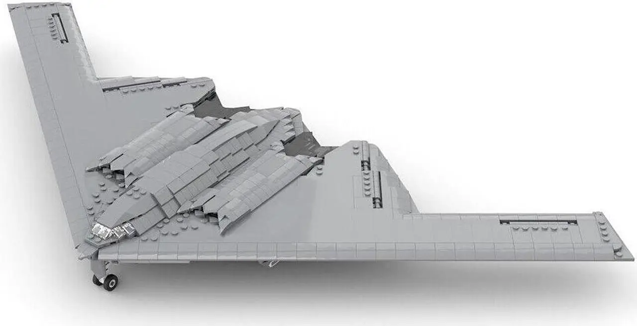 Main image of ZITIANYOUBUILD B-2 Heavy Strategic Bomber with Display Stand 1:72 Scale 1847 Pieces MOC