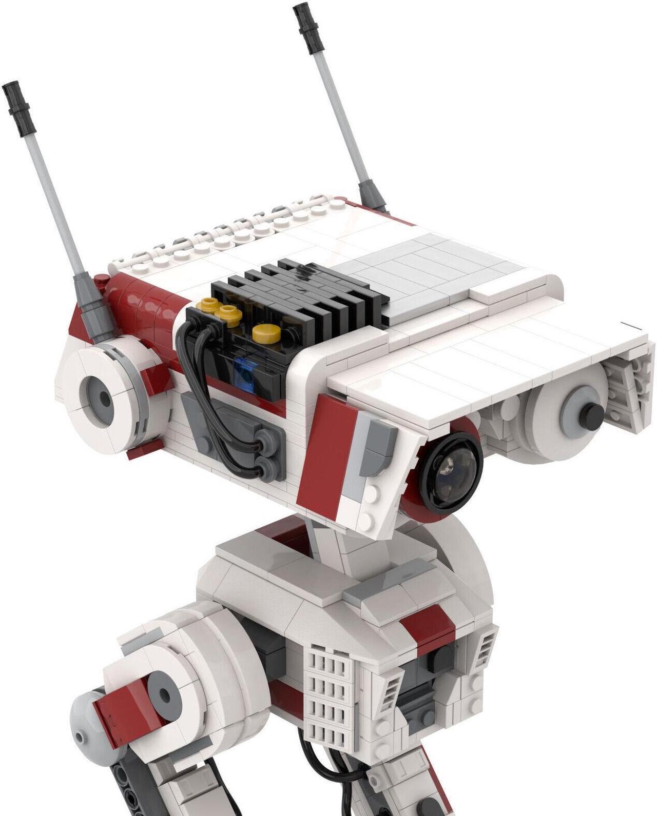 Alt view image 7 of 7 - ZITIANYOUBUILD BD Unit Robot 1067 Pieces for Collection Building Toys Set MOC