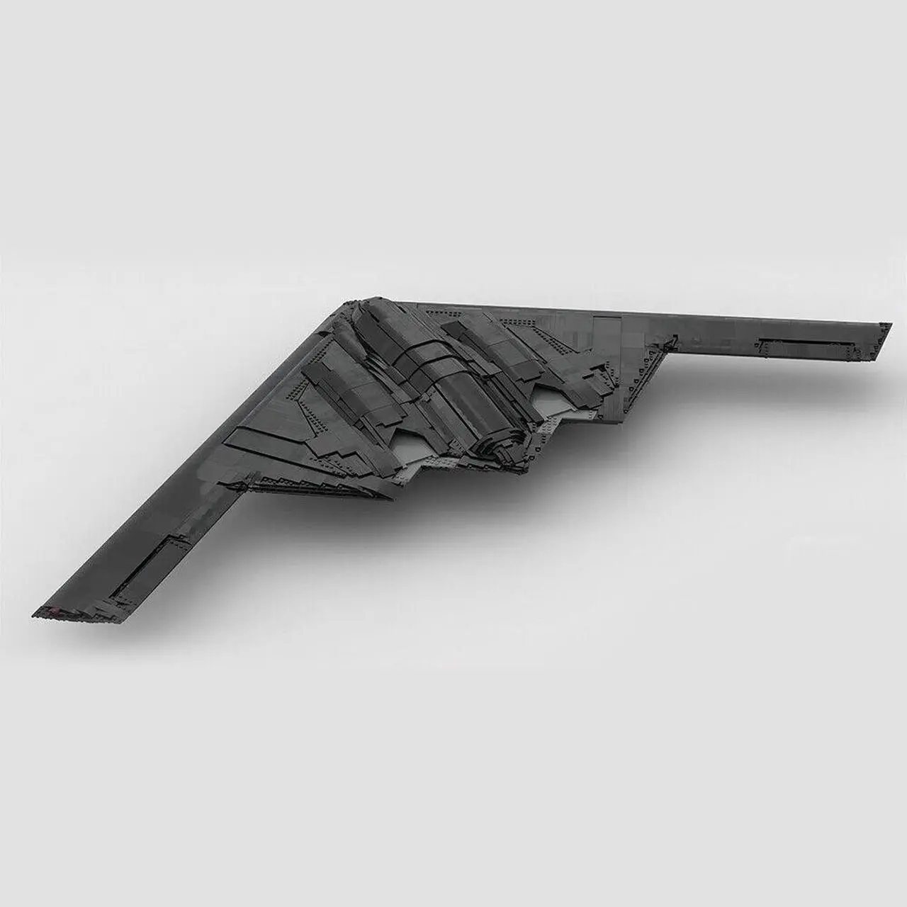 Alt view image 5 of 5 - ZITIANYOUBUILD B-2 Stealth Bomber Model 6790 Pieces 100% Compatible Building Toys MOC