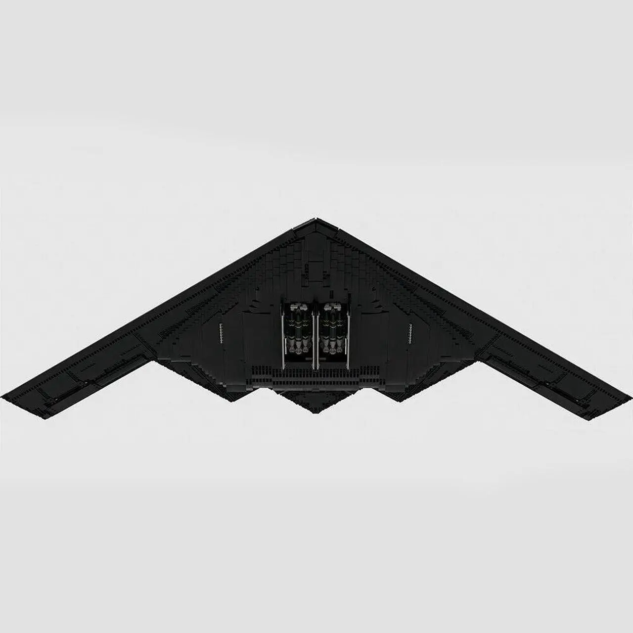 Alt view image 3 of 5 - ZITIANYOUBUILD B-2 Stealth Bomber Model 6790 Pieces 100% Compatible Building Toys MOC