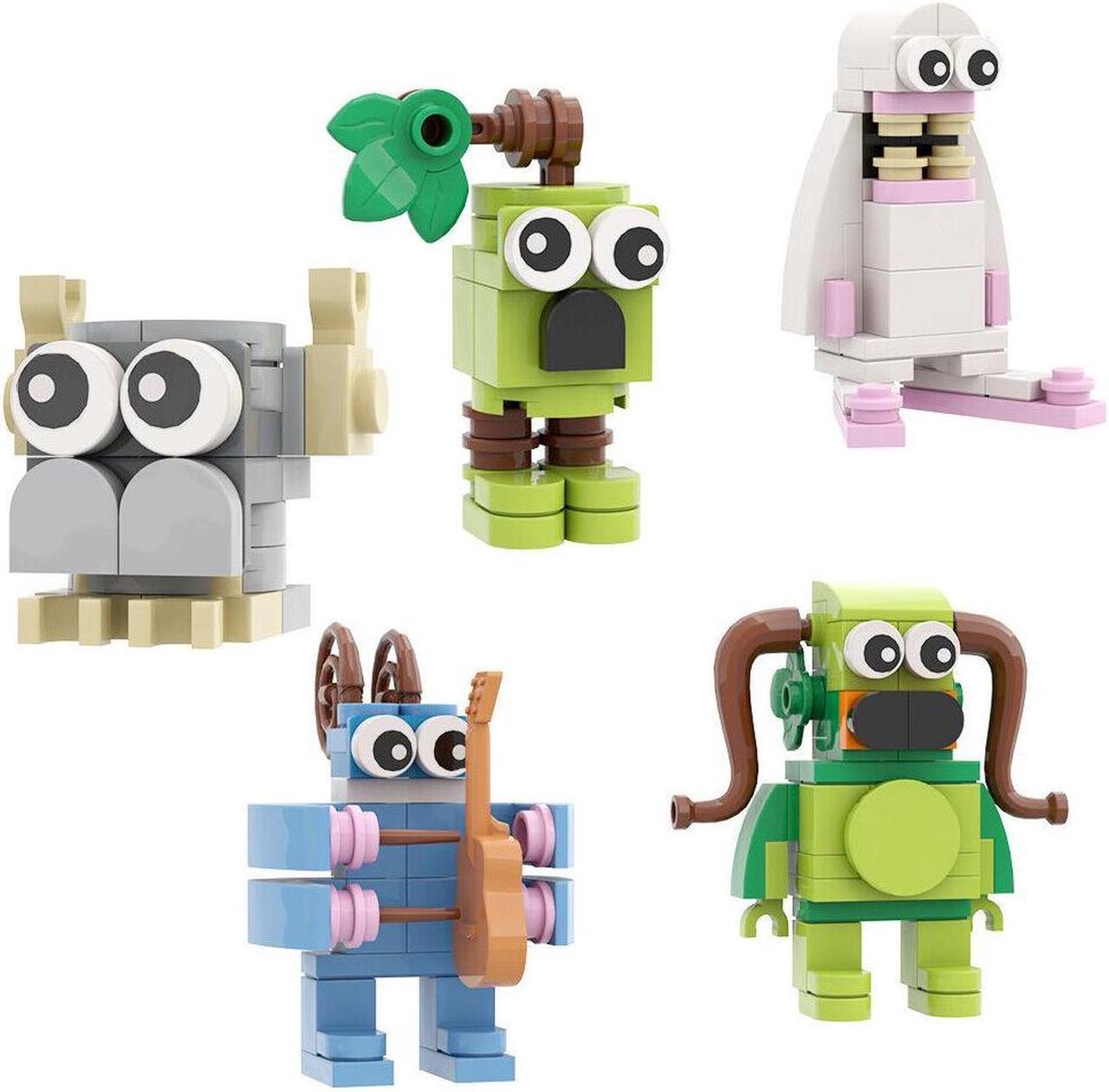 Main image of ZITIANYOUBUILD 5-in-1 Little Monsters 168 Pieces from Music Game Gift for Kids MOC