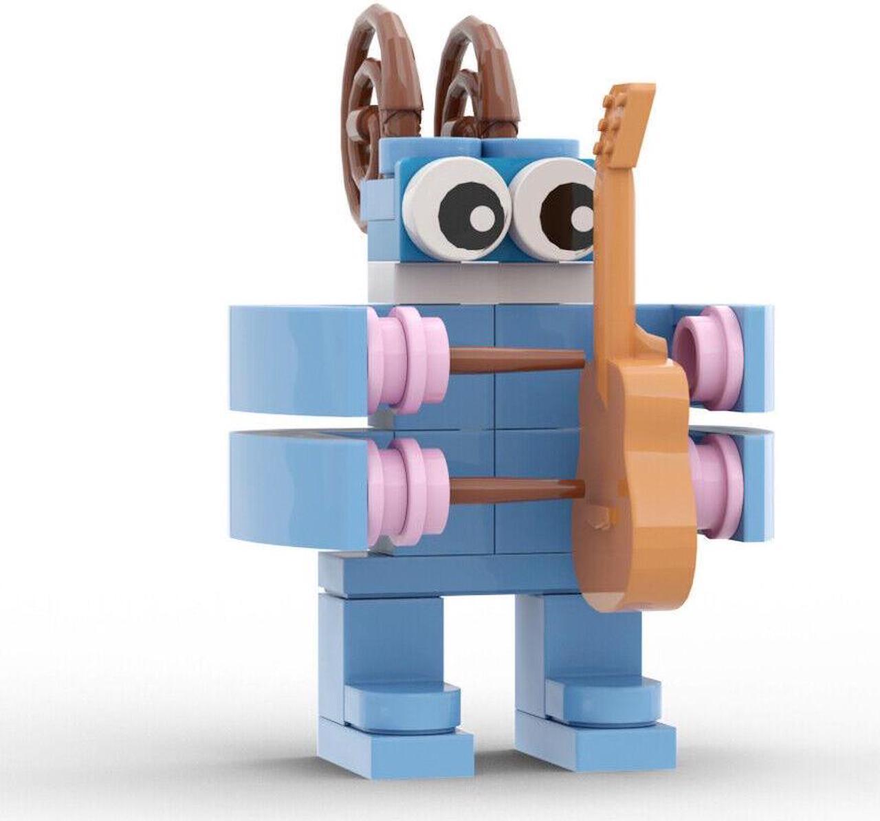 Alt view image 4 of 7 - ZITIANYOUBUILD 5-in-1 Little Monsters 168 Pieces from Music Game Gift for Kids MOC