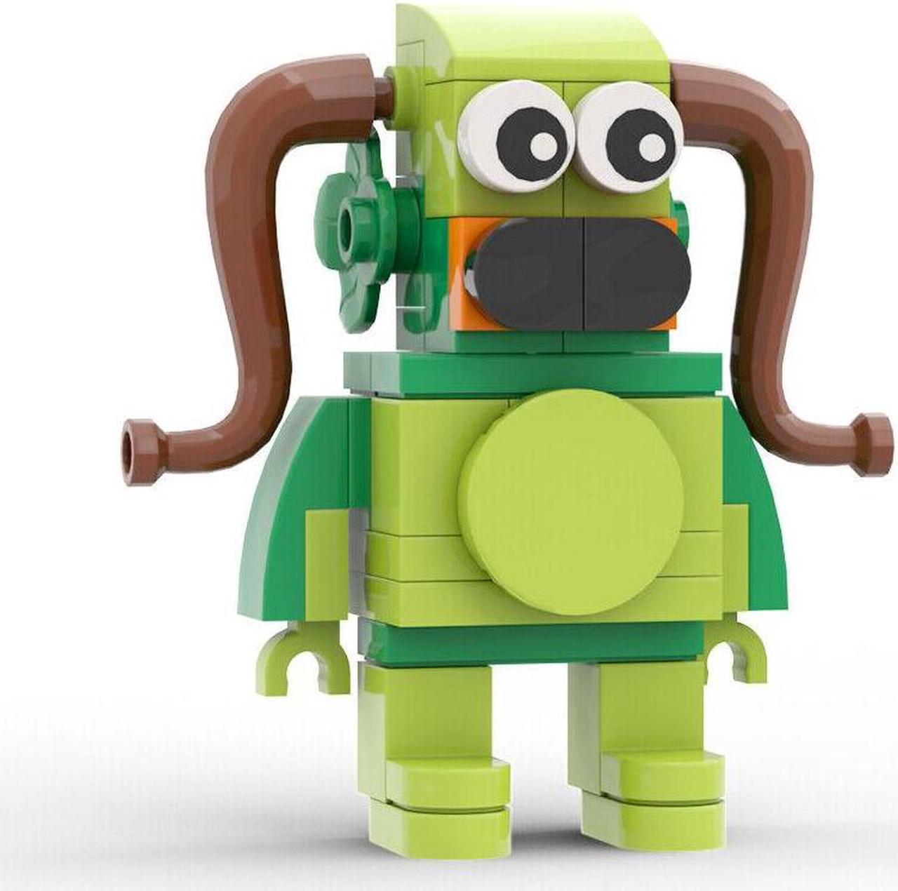 Alt view image 5 of 7 - ZITIANYOUBUILD 5-in-1 Little Monsters 168 Pieces from Music Game Gift for Kids MOC