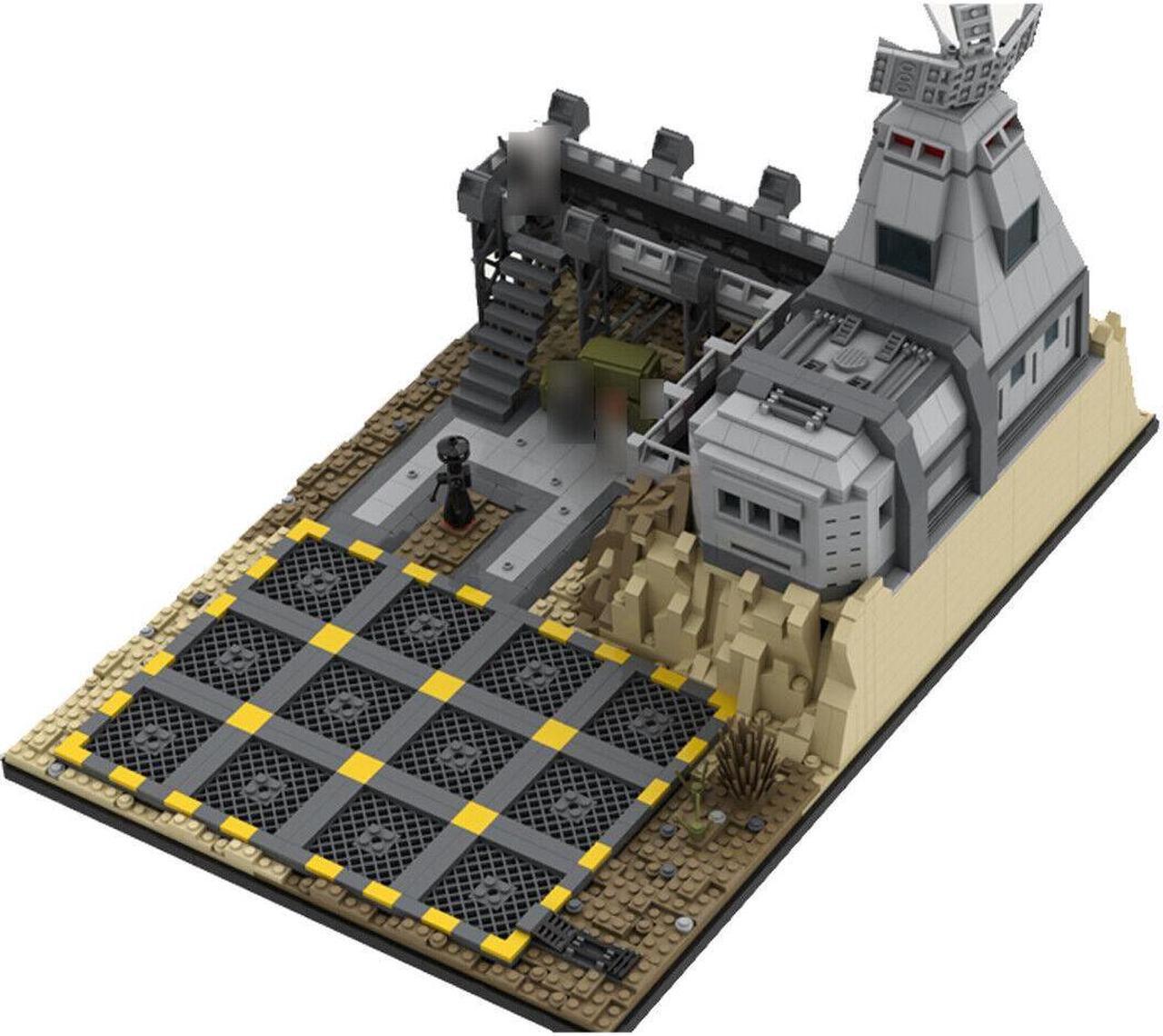 Alt view image 2 of 4 - ZITIANYOUBUILD Emipre Base on Tatooine Model Building Toys Set 1927 Pieces MOC