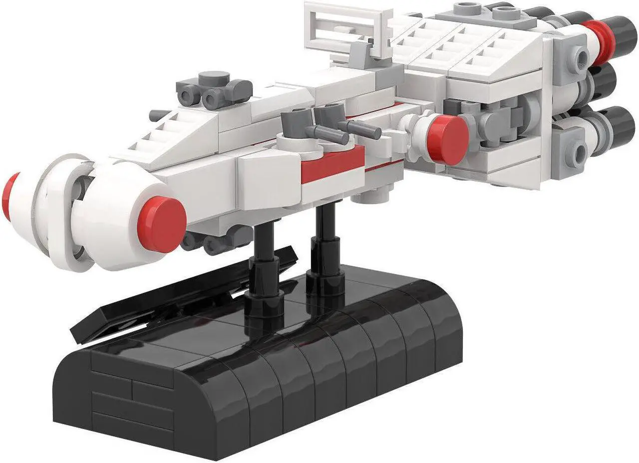 Alt view image 2 of 7 - ZITIANYOUBUILD Ship Model [Micro Scale] mini 167 Pieces from Movie Building Toys Set MOC