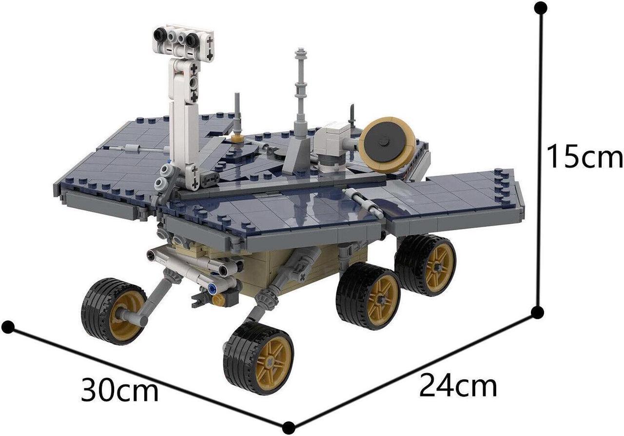 Alt view image 4 of 4 - ZITIANYOUBUILD C6335 1:7.5 Scale UCS Mars Exploration Vehicle with Major Details 771 Parts