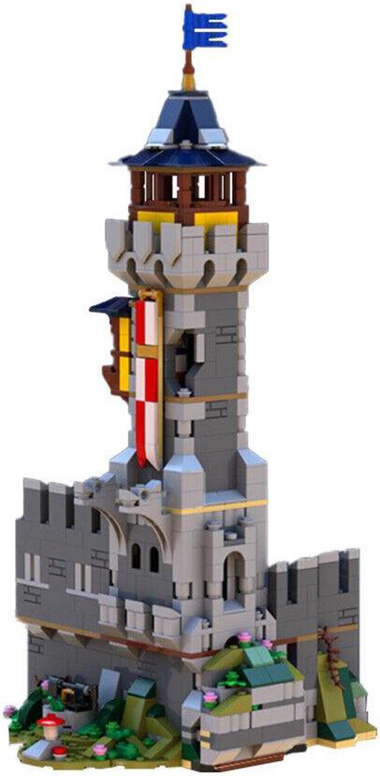 Alt view image 2 of 6 - ZITIANYOUBUILD YOUFOY Modular Building: Castle for Collection Building Toys 2750 Pieces