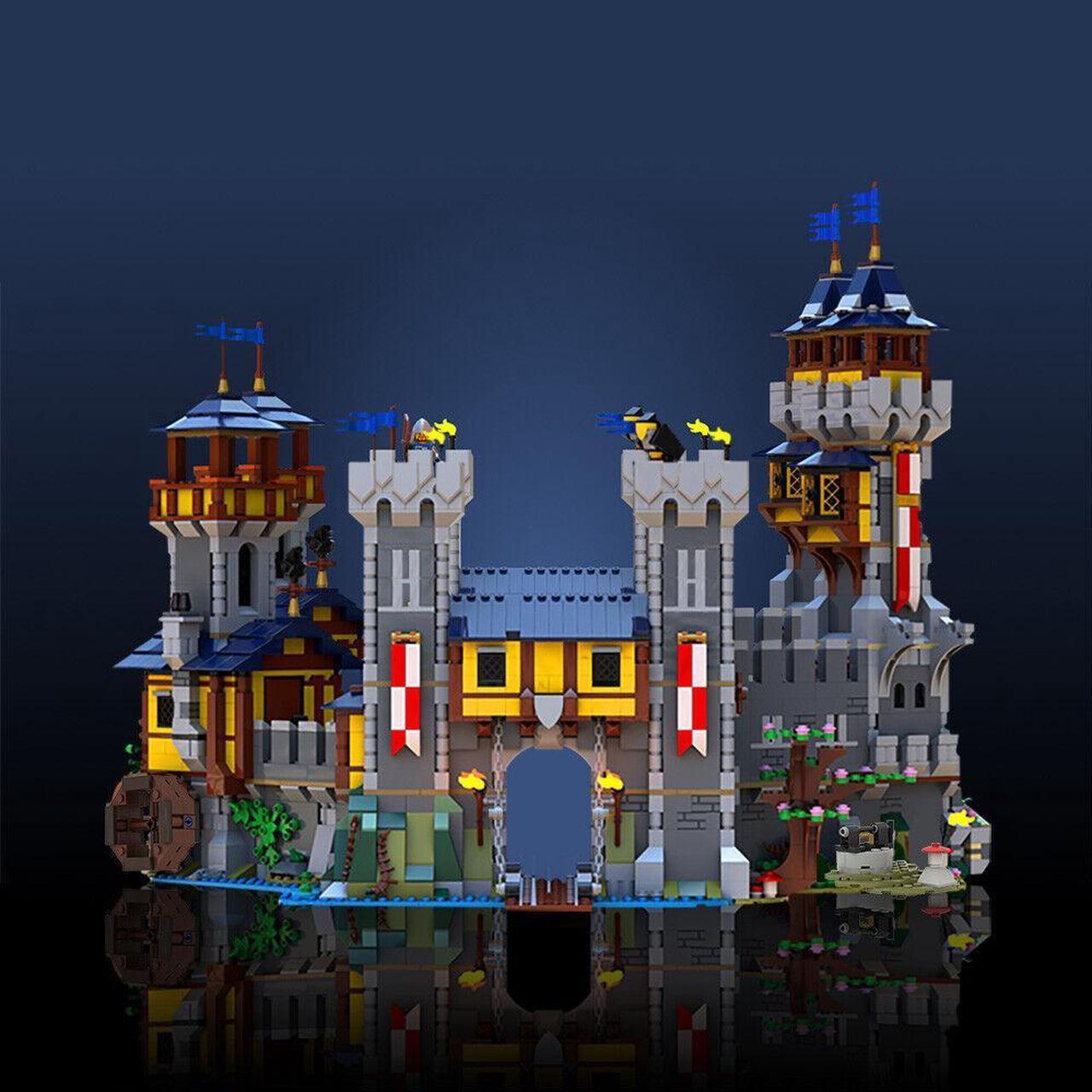 Alt view image 5 of 6 - ZITIANYOUBUILD YOUFOY Modular Building: Castle for Collection Building Toys 2750 Pieces