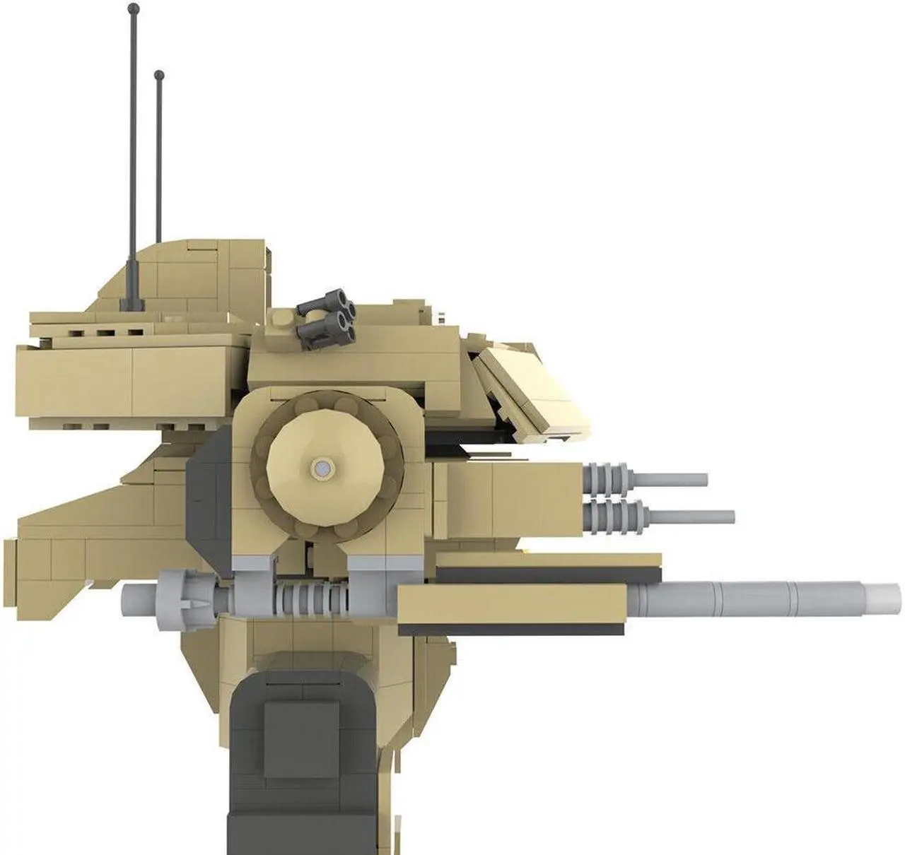 Alt view image 3 of 6 - ZITIANYOUBUILD C7734 Medium Battle Mechanized Walker Bipedal GDI Combat Walker 752 Parts