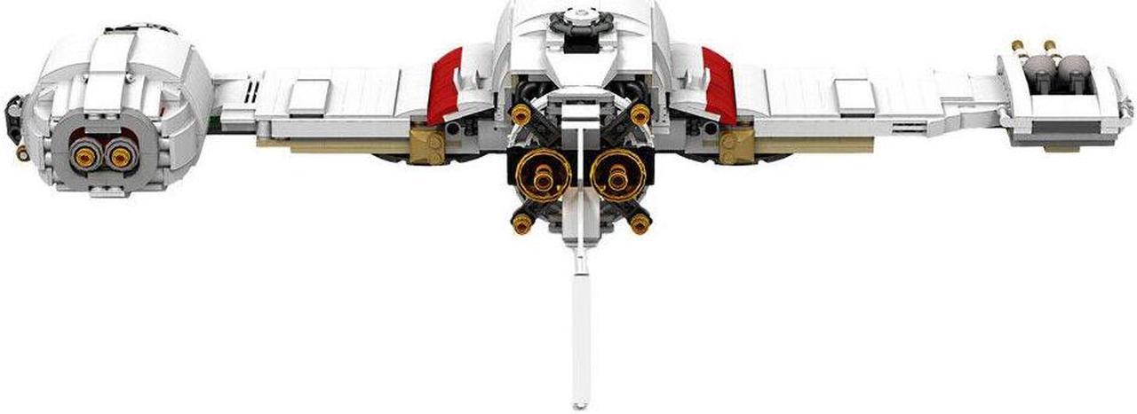 Alt view image 2 of 6 - ZITIANYOUBUILD YOUFOY Single Pilot Operator with Deffense Tower and 2 Stands 1492 Pieces