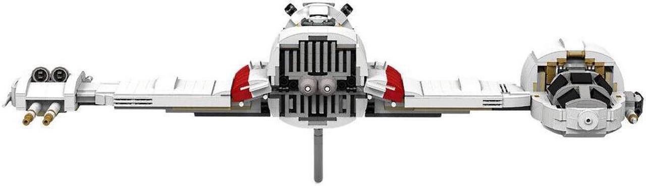 Alt view image 3 of 6 - ZITIANYOUBUILD YOUFOY Single Pilot Operator with Deffense Tower and 2 Stands 1492 Pieces