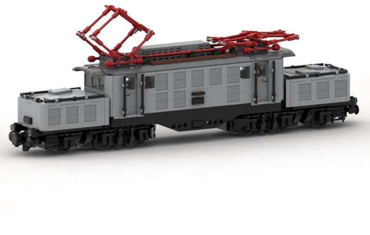 Main image of ZITIANYOUBUILD Custom MOC-120865 8W DB-Baureihe 194 E94 Train Model (1277 Parts) Toys Gift