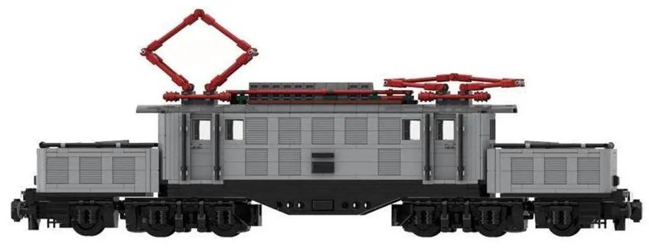 Alt view image 3 of 3 - ZITIANYOUBUILD Custom MOC-120865 8W DB-Baureihe 194 E94 Train Model (1277 Parts) Toys Gift