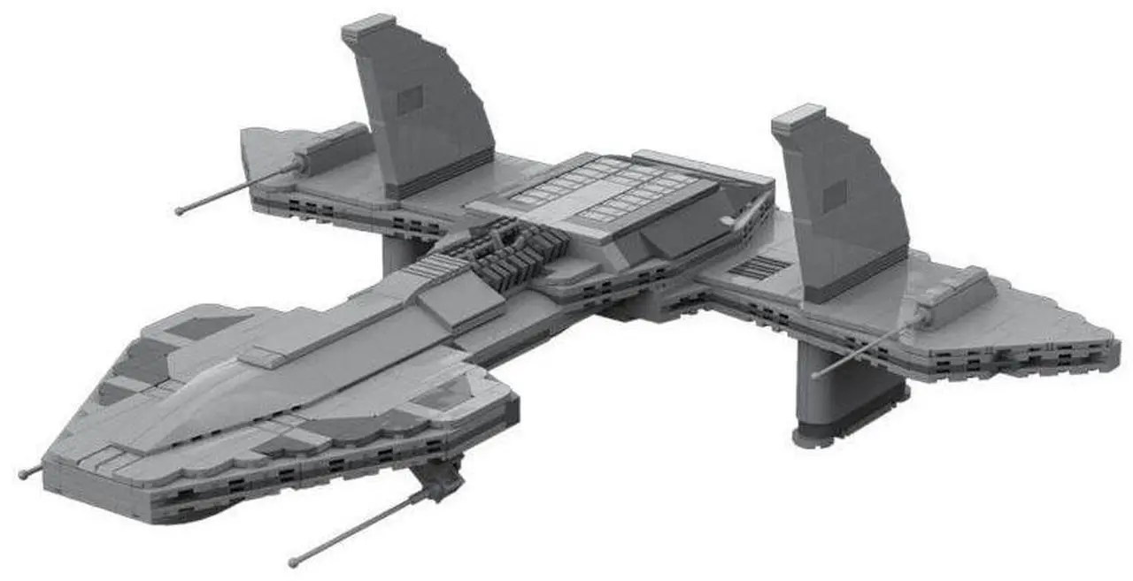 Main image of ZITIANYOUBUILD Custom MOC-125762 ONeill-class Space Wars Ship Sci-Fi Spacecraft 799 Parts