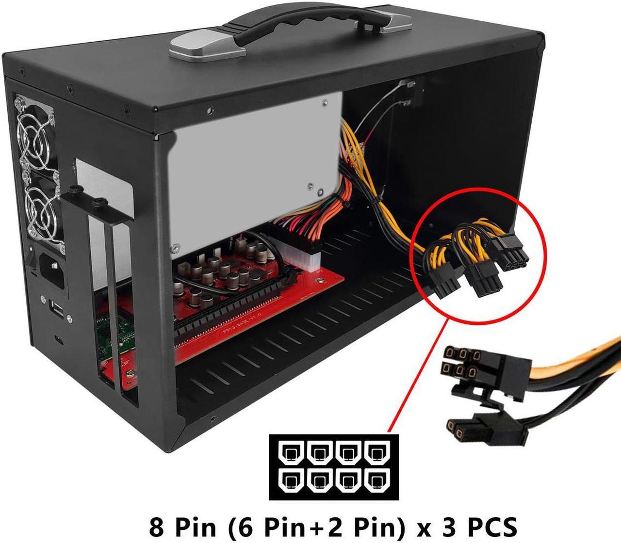 Alt view image 7 of 7 - Private Design EGPU External GPU Box Enclosure Thunderbolt 3 and 4 Compatible with Win10 and MAC
