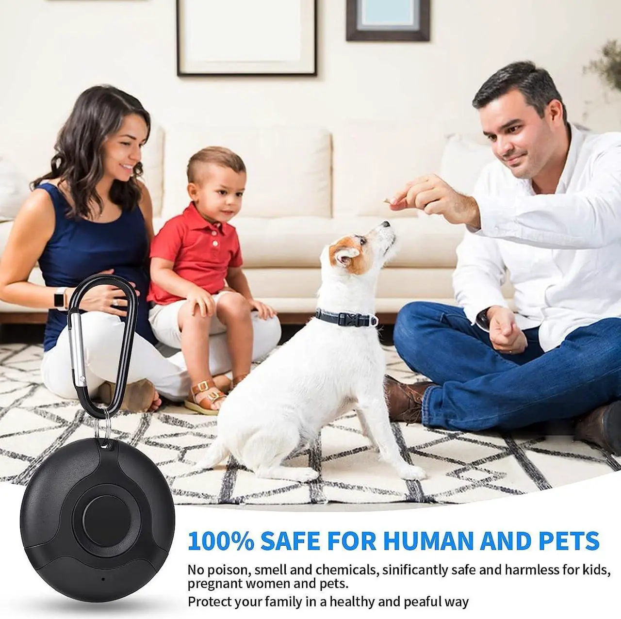 Alt view image 7 of 7 - Mosquito Repellent Bug Zapper Portable Intelligent Ultrasonic Insect Repellent Mosquito Zapper Ultrasonic Outdoor Mosquito Repellent Outdoor Zapper Mosquito Can be Hung Zapper
