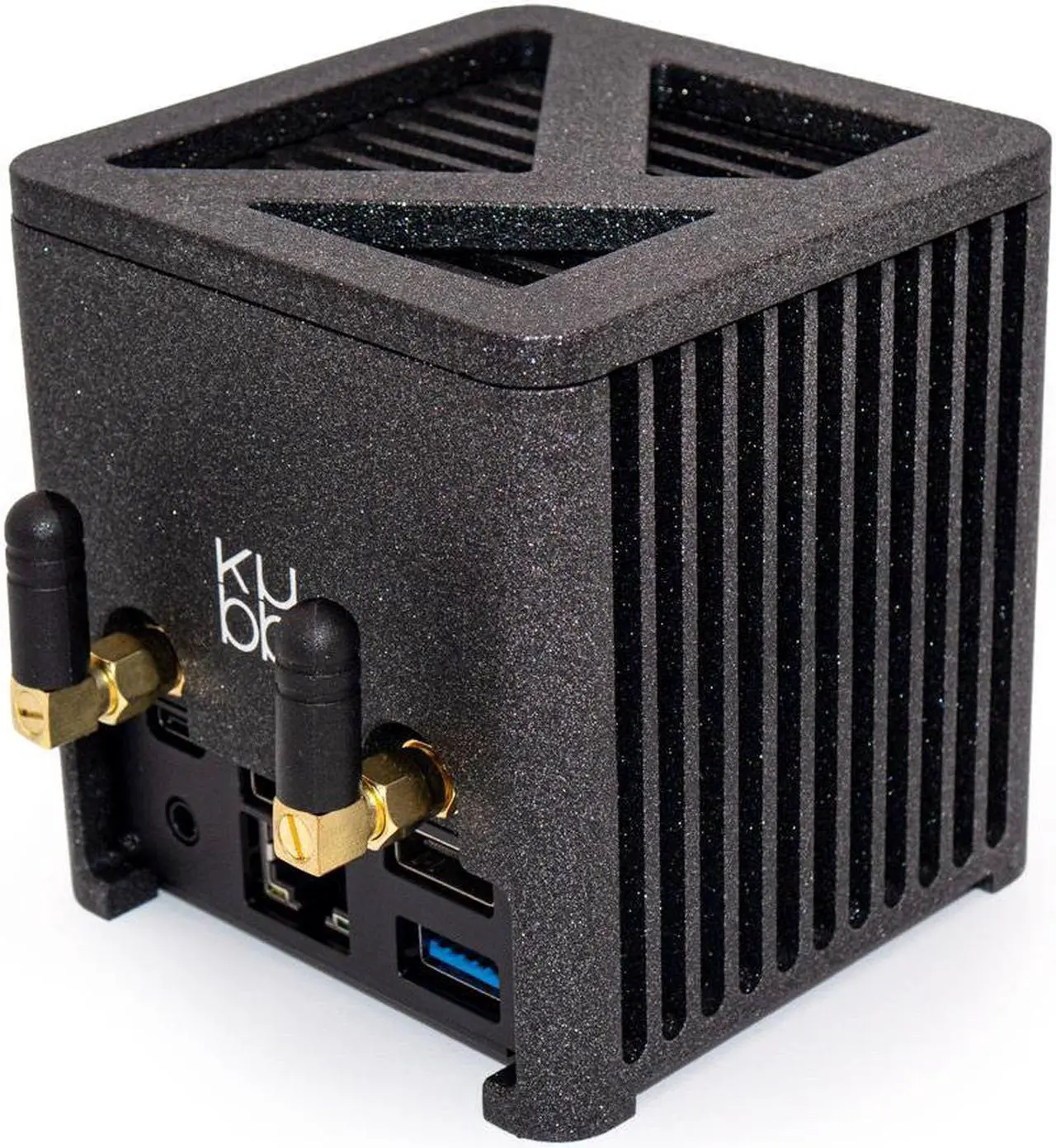 Alt view image 2 of 7 - Fanless Mini Computer (3.15 inch), Intel® N100, 16GB LPDDR5, SSD M.2 256GB, Intel® UHD Graphics 4K, 2 x HDMI, 3 x USB 3.2, WiFi 6, BT 5.2, Build in France
