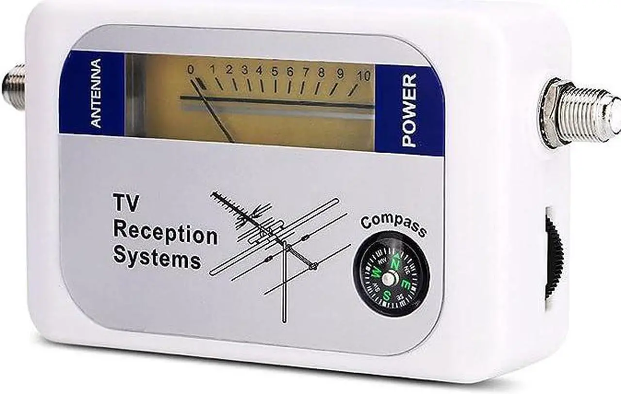 Alt view image 3 of 6 - Signal Finder, Mini Finder Digital Aerial Terrestrial TV Antenna Signal Strength Meter Detector Receiver for Remote Satellite Antennas, 4.92 x 2.52 x 1.38inch