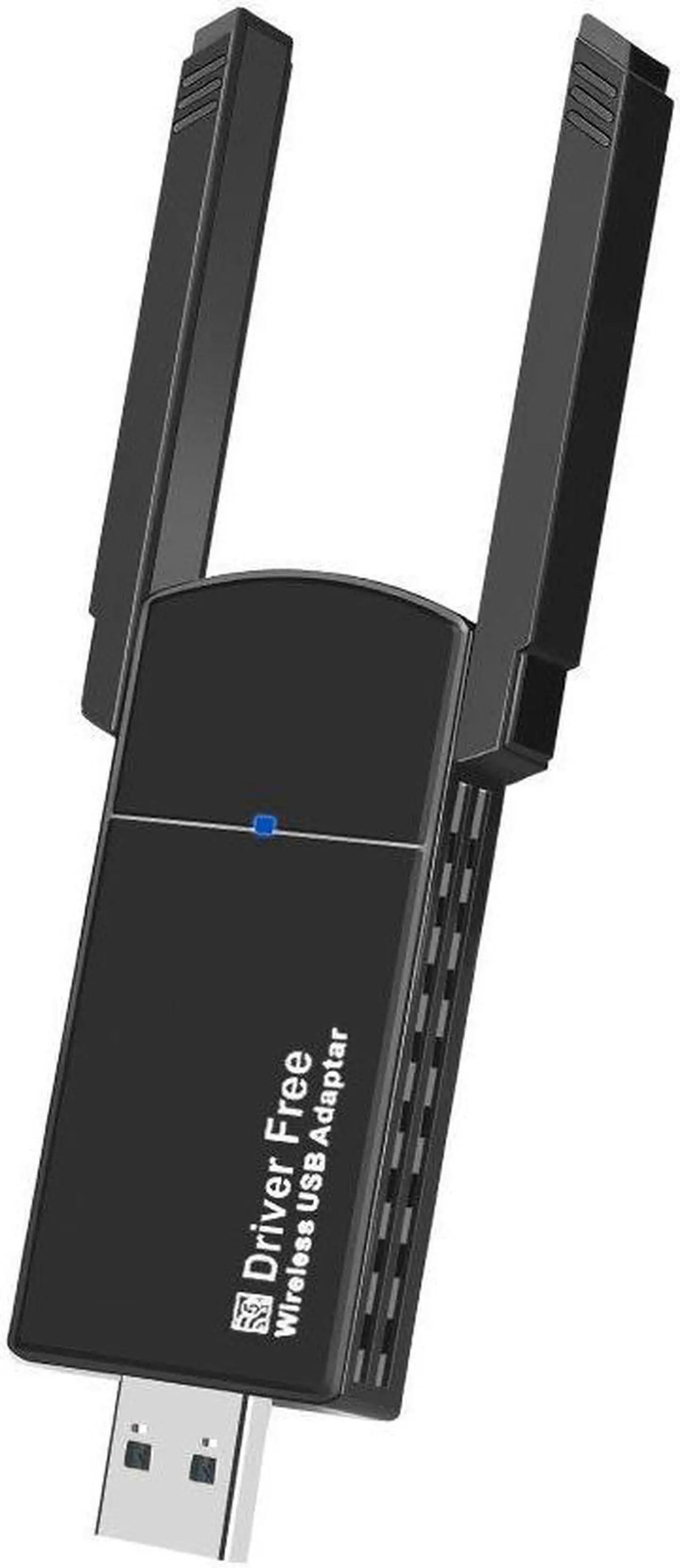 Main image of 650M dual band wireless card Drive free computer USB Wireless WiFi card receiver transmitter 2.4G/5G