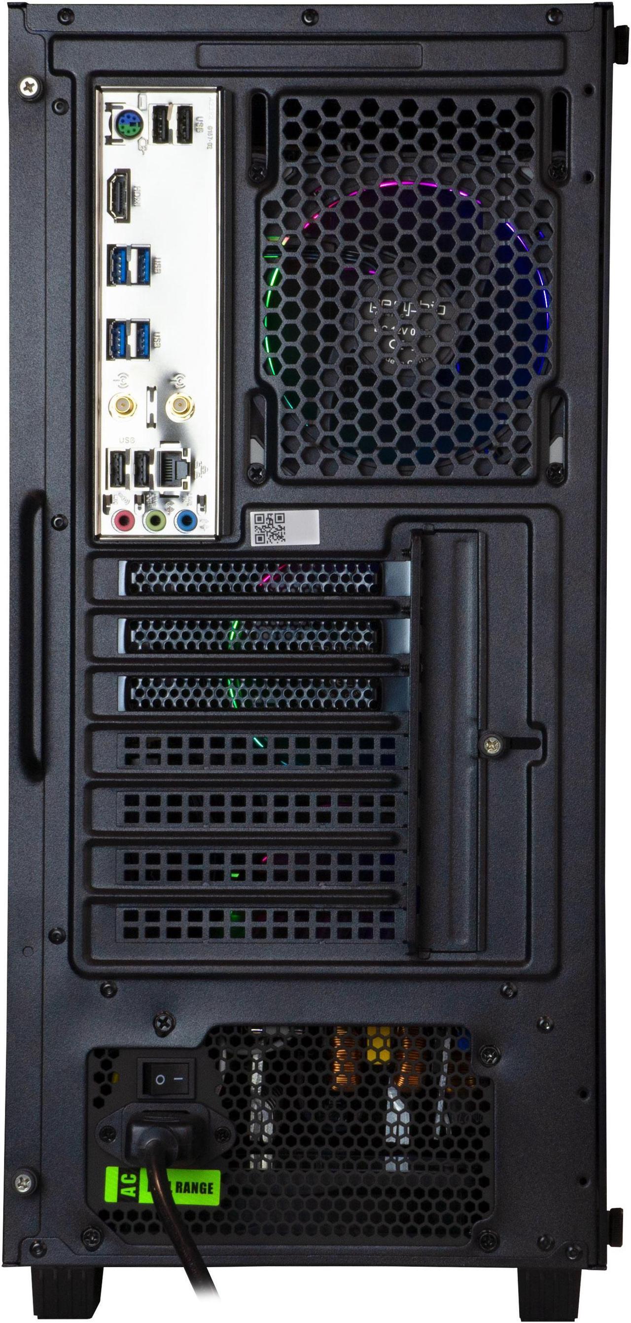 Alt view image 6 of 7 - Periphio Terra Prebuilt Gaming PC |AMD Ryzen 5 5600G (4.4GHz Turbo) | Radeon Vega 7 Graphics | 4TB Solid State SSD | 64GB DDR4 RAM | Windows 11 Gaming Desktop  | WiFi + BT