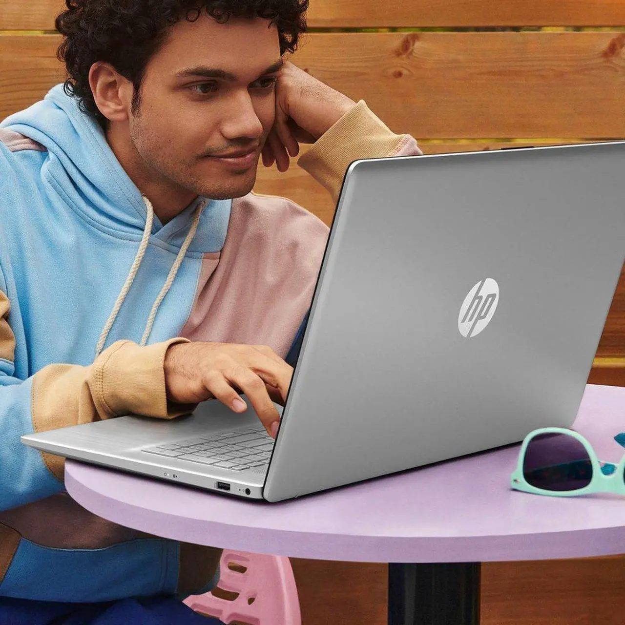 Alt view image 6 of 7 - HP 17.3" FHD 1920 x 1080 Intel UHD Graphics Intel 12th Generation Core i3-1215U 3.7GHz 16GB RAM 1TB SSD USB-C HDMI Windows 11 Pro Silver Bundled with HB Accessory Kit