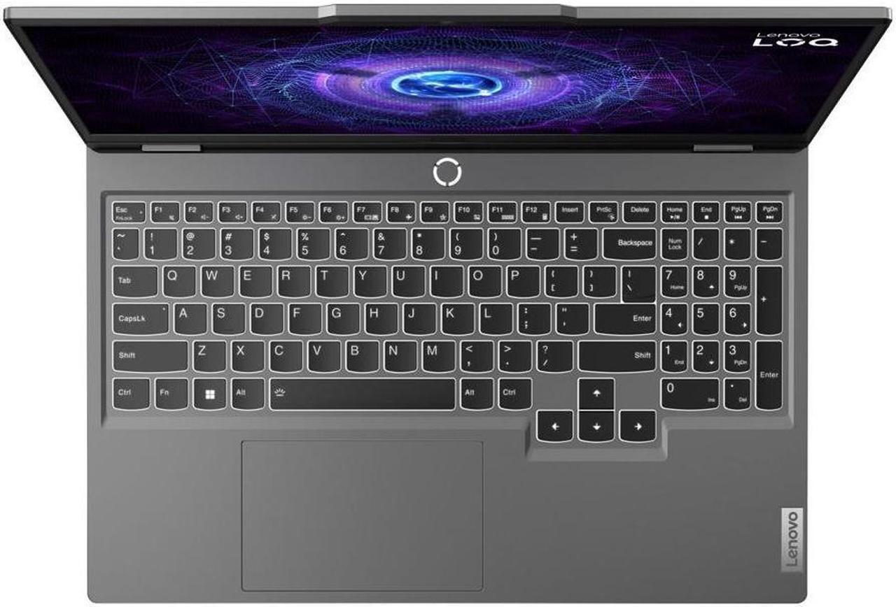 Alt view image 6 of 7 - Lenovo LOQ Gaming 15.6" FHD 144Hz NVIDIA GeForce RTX 4050 GDDR6 Intel Core i5-13450HX (Beats i7-12700H) 32GB DDR5 RAM 1TB SSD Backlit Wi-Fi 6 Bluetooth 5.1 HDMI Windows 11 Pro Grey