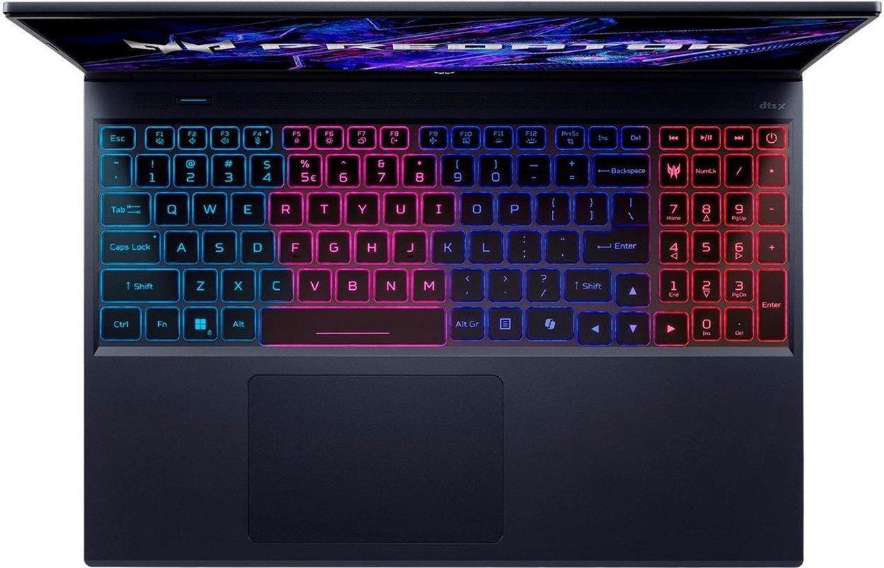 Alt view image 4 of 7 - Acer Predator Helios Neo 16 WUXGA IPS 165Hz Gaming NVIDIA GeForce RTX 4060 Intel Core i9-14900HX 64GB DDR5 RAM 2TB SSD HDMI Thunderbolt 4ZONE RGB Backlit Windows 11 Pro Black