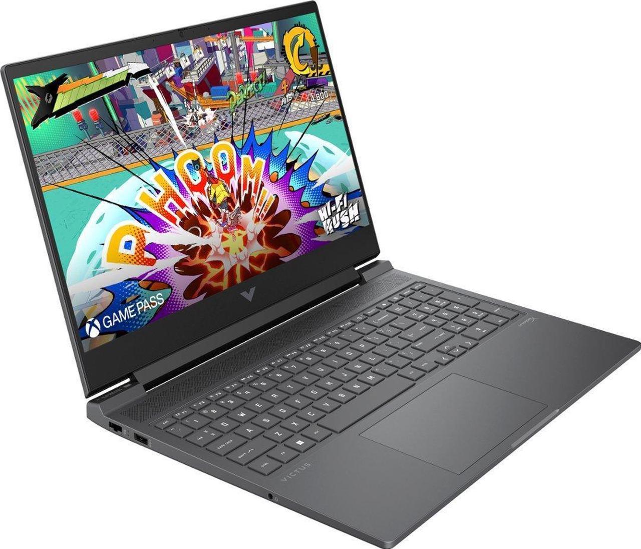 Alt view image 5 of 7 - HP Victus 16.1" FHD Gaming NVIDIA GeForce RTX 4070 GDDR6 AMD Ryzen 7-8845HS (Beats i9-13900HX) 32GB DDR5 RAM 1TB SSD Backlit HDMI 2.1 USB Type C Wi-Fi 6 Bluetooth Webcam Windows 11 Home Silver