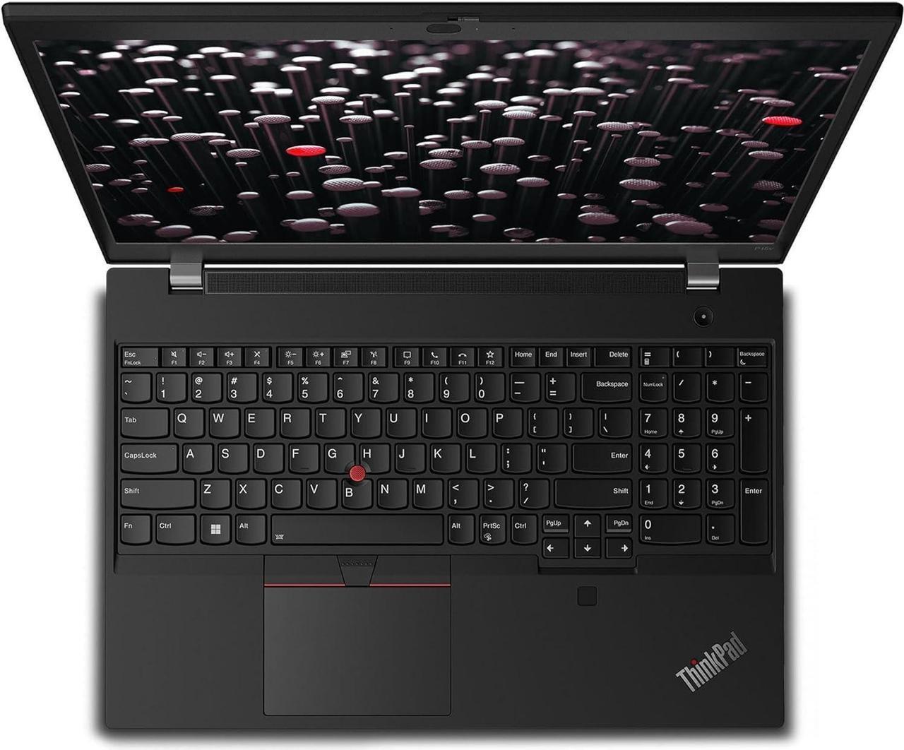 Alt view image 6 of 7 - Lenovo Workstation P15v Gen 3 15.6" FHD IPS AMD Ryzen 7 Pro 6850H NVIDIA T1200 4GB GPU 64GB DDR5 RAM 1TB PCIe SSD FR Backlit KB Wi-Fi 6E Bluetooth 5.2 Windows 11 Professional Black