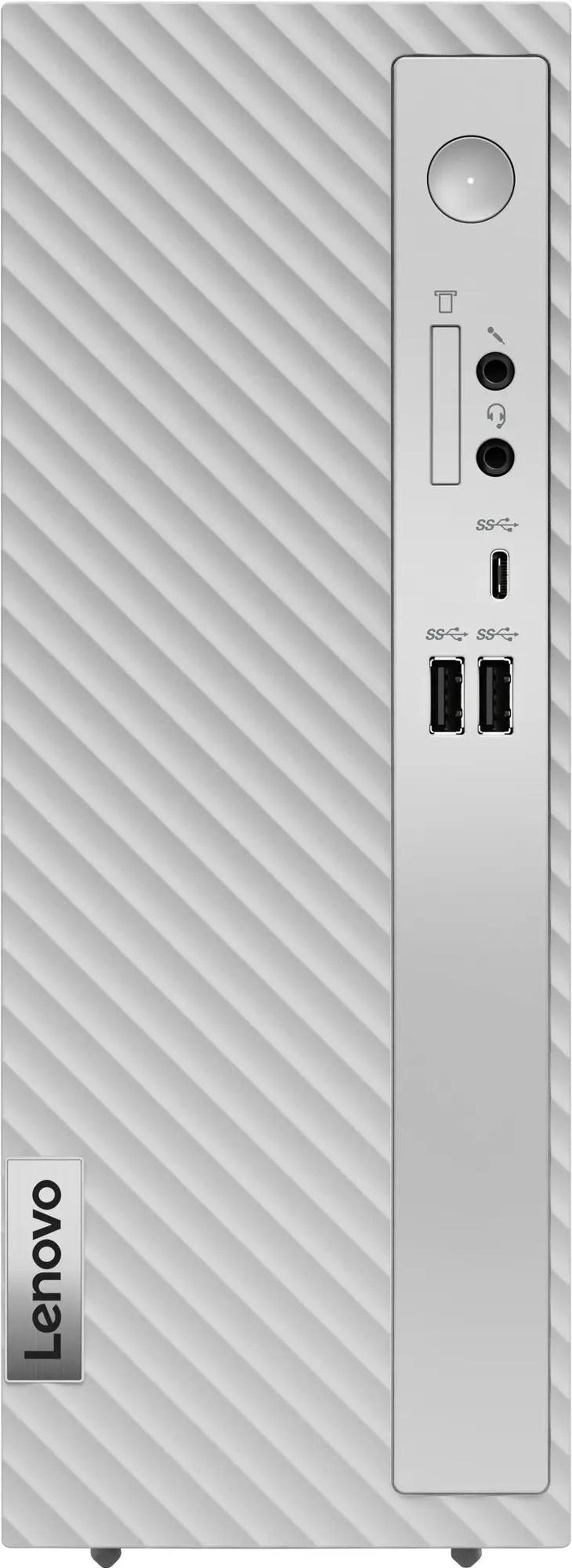 Main image of Lenovo IdeaCentre 3 Desktop Compact Tower Intel Core i5-14400 Intel UHD Graphics 730 32GB RAM 1TB SSD USB-A 2.0 USB-A 3.2 USB-C 3.2 HDMI Bluetooth Wi-Fi 6 Mouse & Keyboard Windows 11 Home Grey