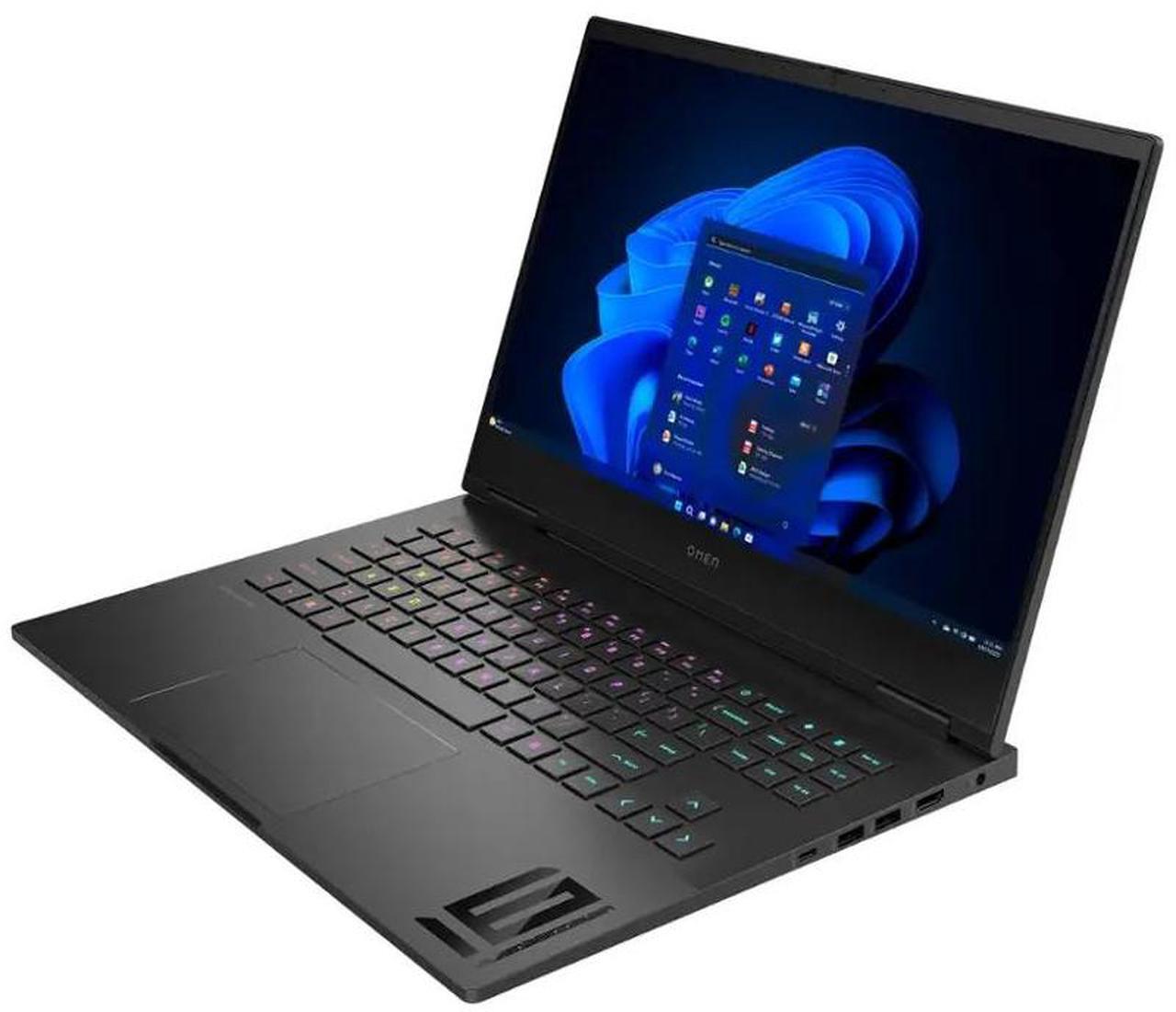 Alt view image 2 of 7 - HP OMEN 16.1" IPS 165Hz Full HD Gaming Intel Core i7-13620H NVIDIA GeForce RTX 4060 GDDR6 16GB DDR5 RAM 512GB SSD RGB Backlit KB Wi-Fi 6E HDMI G-SYNC Windows 11 Home Black