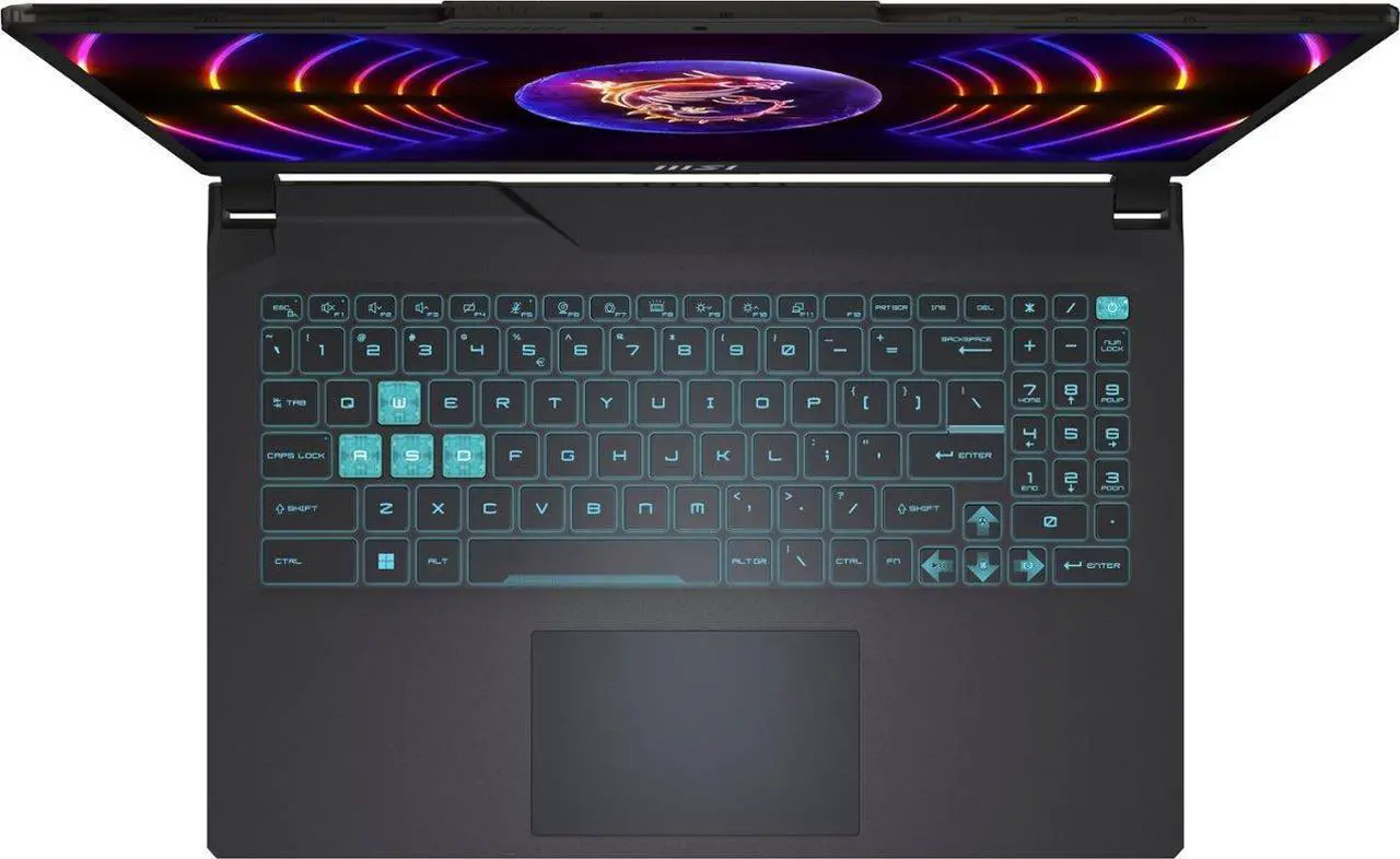 Alt view image 5 of 7 - MSI Cyborg Gaming 15.6" Full HD 144hz IPS NVIDIA GeForce RTX 4060 Intel core i7-12650H 32GB DDR5 RAM 1TB SSD HDMI 2.1 USB-C 3.1 Wi-Fi 6 Windows 11 Home Black | Bundled with HB Accessories Kit