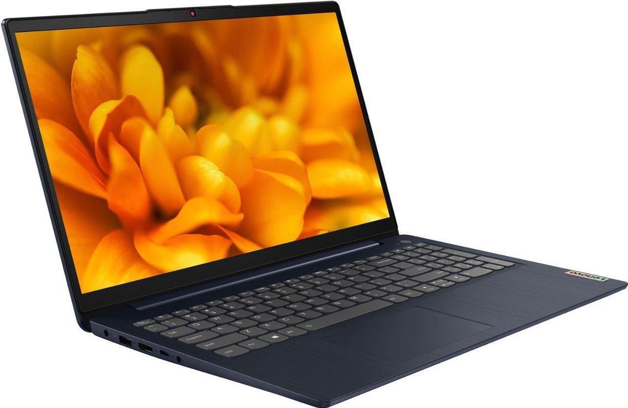 Alt view image 2 of 7 - Lenovo Ideapad 3i 15.6" Full HD Touchscreen Intel Iris Xe Graphics Intel Core i5-1155G7 12GB RAM 512GB SSD HDMI USB-C 3.2 Bluetooth, Wi-Fi Windows 11 Home Abyss Blue Bundle with HB Cable Storage