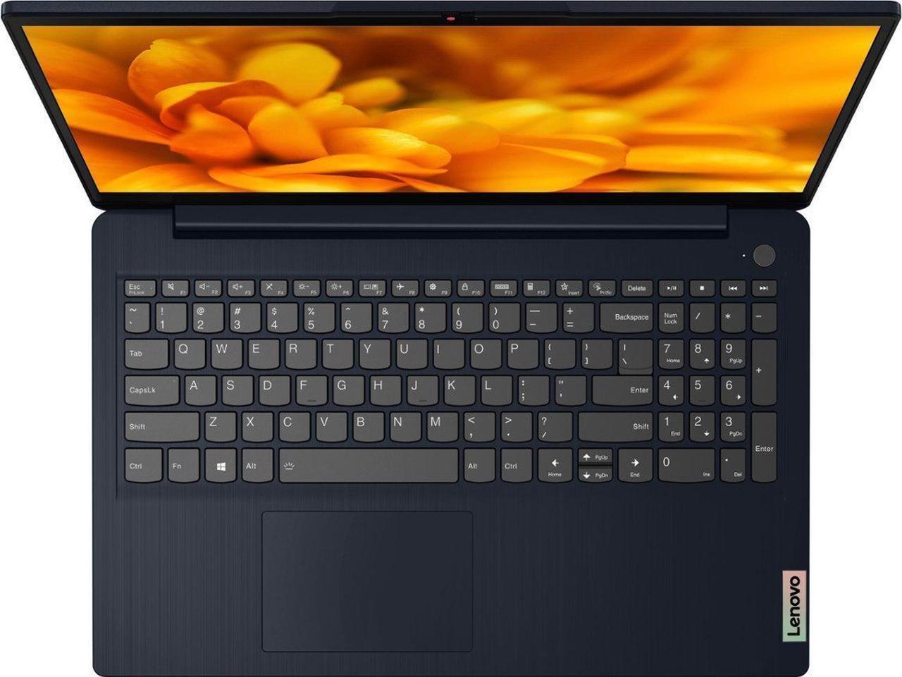 Alt view image 4 of 7 - Lenovo Ideapad 3i 15.6" Full HD Touchscreen Intel Iris Xe Graphics Intel Core i5-1155G7 12GB RAM 512GB SSD HDMI USB-C 3.2 Bluetooth, Wi-Fi Windows 11 Home Abyss Blue Bundle with HB Cable Storage