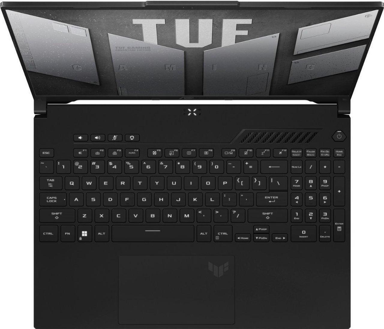 Alt view image 4 of 7 - ASUS TUF Gaming A16 16" 165Hz WUXGA AMD Ryzen 7 7735HS Dedicated Radeon RX 7700S (Beat RTX 4060) 64GB DDR5 RAM 2TB SSD Backlit KB HDMI USB-C Wi-Fi 6 Windows 11 Pro Off Black | MousePAD