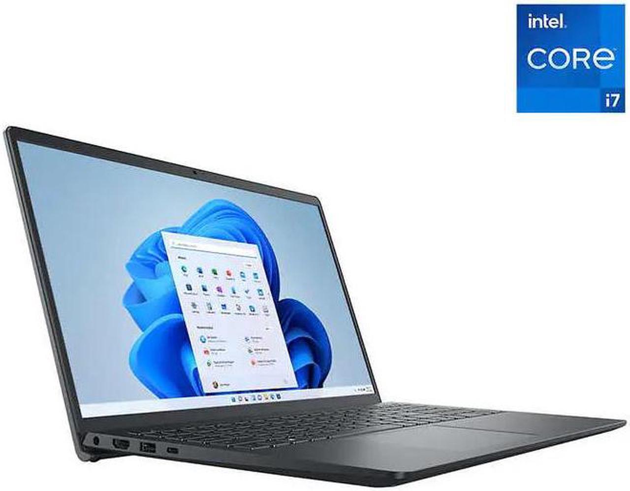 Alt view image 3 of 7 - Dell Inspiron 15.6" FHD Touch Intel Iris Xe graphics 13th Gen Intel Core i7-1355U 64GB RAM 1TB SSD 1TB HDD Wi-Fi 6 Bluetooth USB-C 3.2 HDMI 1.4 1080p Webcam Windows 11 Pro Black | Value Bundle