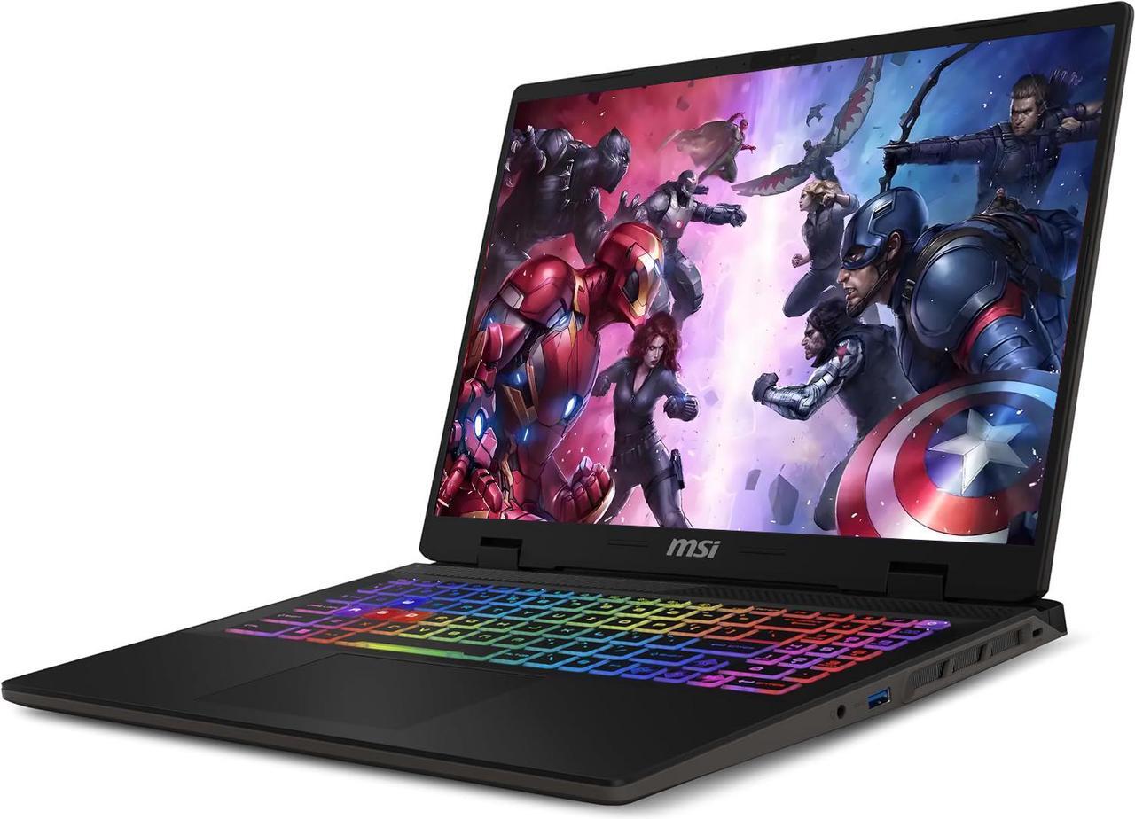 Alt view image 3 of 6 - MSI Sword 16HX 16" 144Hz Gaming FHD+ NVIDIA GeForce RTX 4060 Intel Core i7-14650HX (Beats i9-13900HX) 16GB DDR5 RAM 1TB SSD 24-Zone RGB Backlit Wi-Fi 6E Bluetooth 5.3 Windows 11 Pro | Value Bundle