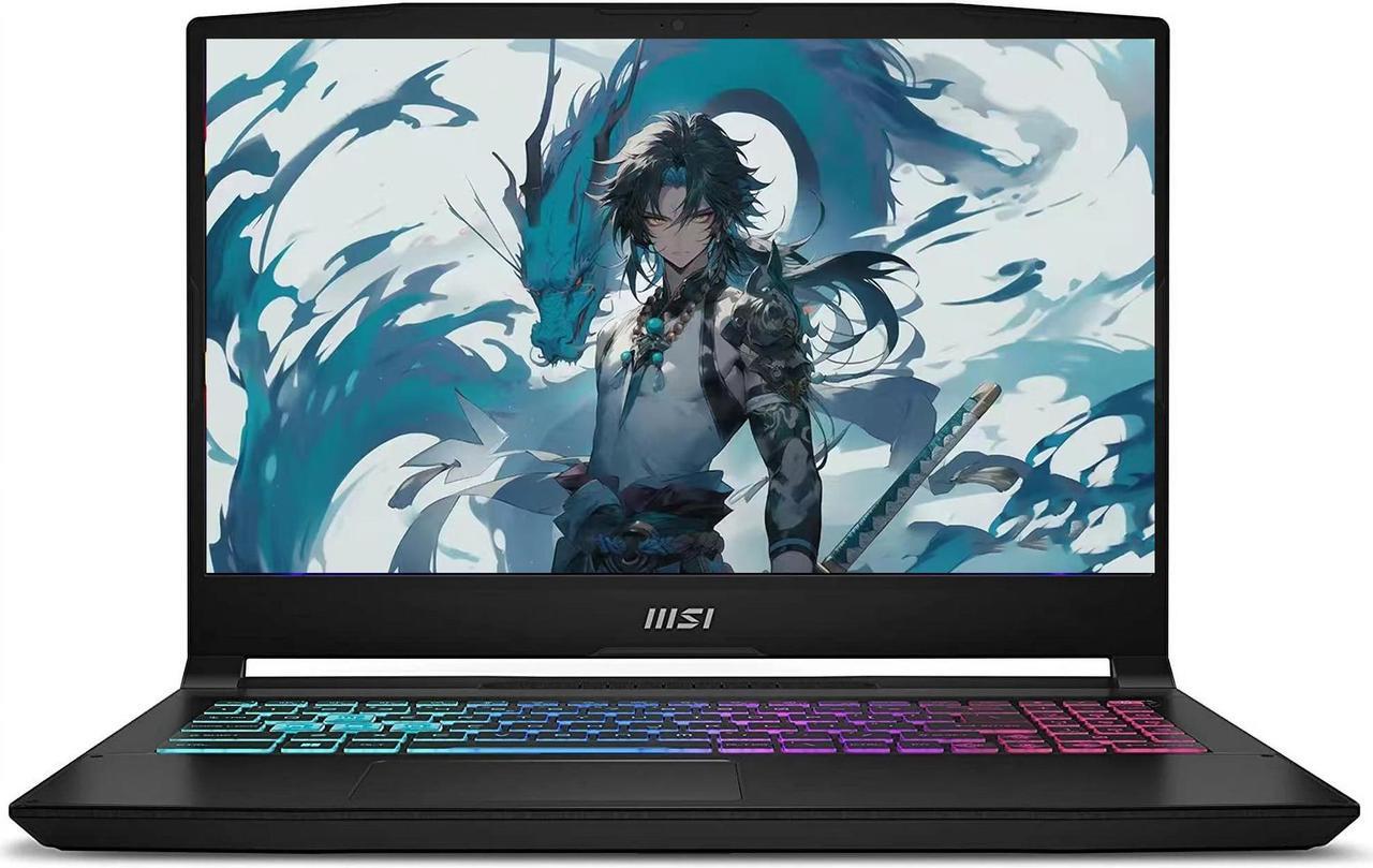 Main image of MSI Katana 15.6" FHD IPS 144Hz Gaming Intel Core i7-13620H (> Ryzen 7-7840HS) NVIDIA GeForce RTX 4060 8GB GDDR6 GPU 64GB DDR5 RAM 2TB SSD RGB Backlit KB USB-C HDMI Windows 11 Pro Black