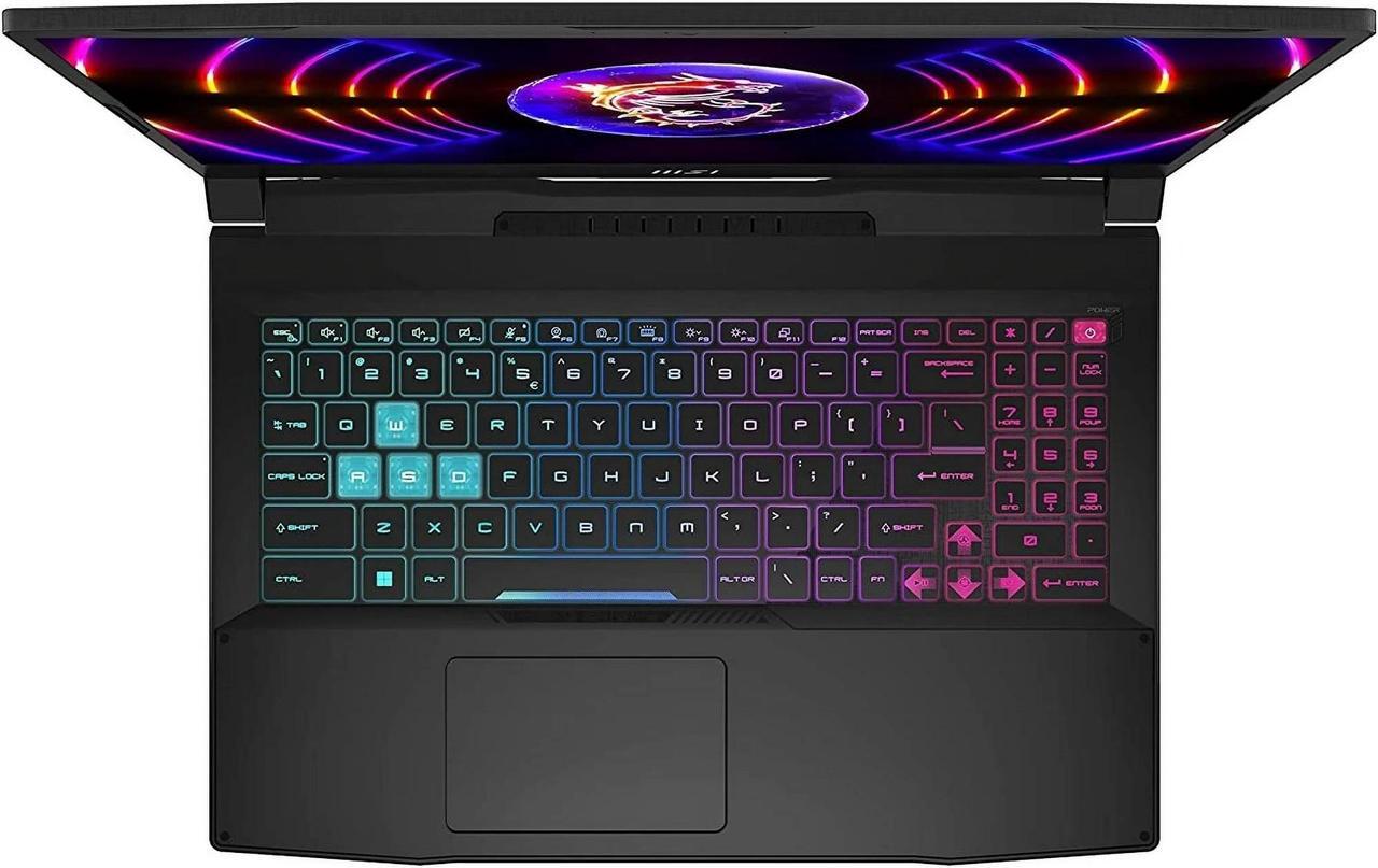 Alt view image 2 of 7 - MSI Katana 15.6" FHD IPS 144Hz Gaming Intel Core i7-13620H (> Ryzen 7-7840HS) NVIDIA GeForce RTX 4060 8GB GDDR6 GPU 64GB DDR5 RAM 1TB SSD RGB Backlit KB USB-C HDMI Windows 11 Pro Black