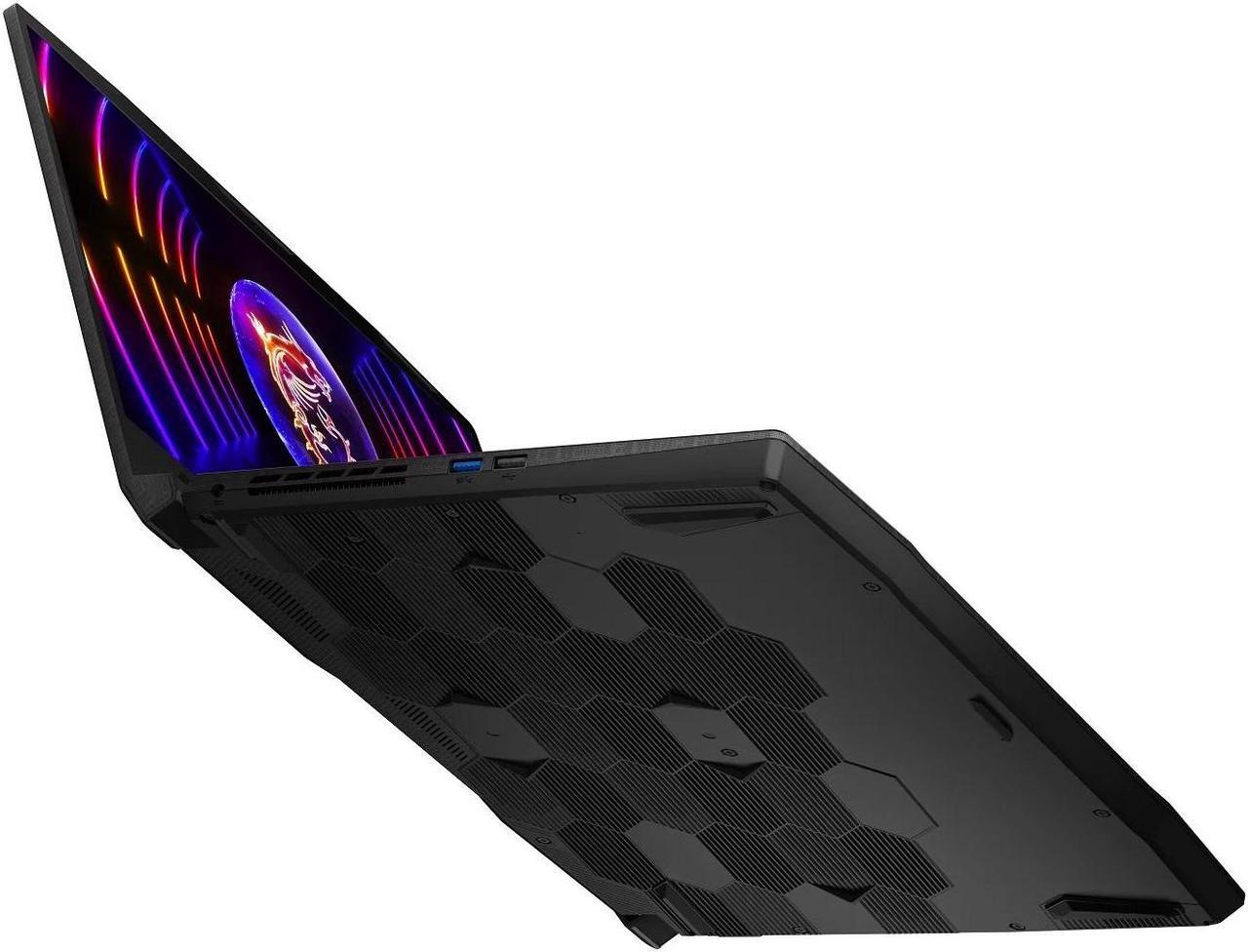 Alt view image 5 of 7 - MSI Katana 15.6" FHD IPS 144Hz Gaming Intel Core i7-13620H (> Ryzen 7-7840HS) NVIDIA GeForce RTX 4060 8GB GDDR6 GPU 64GB DDR5 RAM 1TB SSD RGB Backlit KB USB-C HDMI Windows 11 Pro Black
