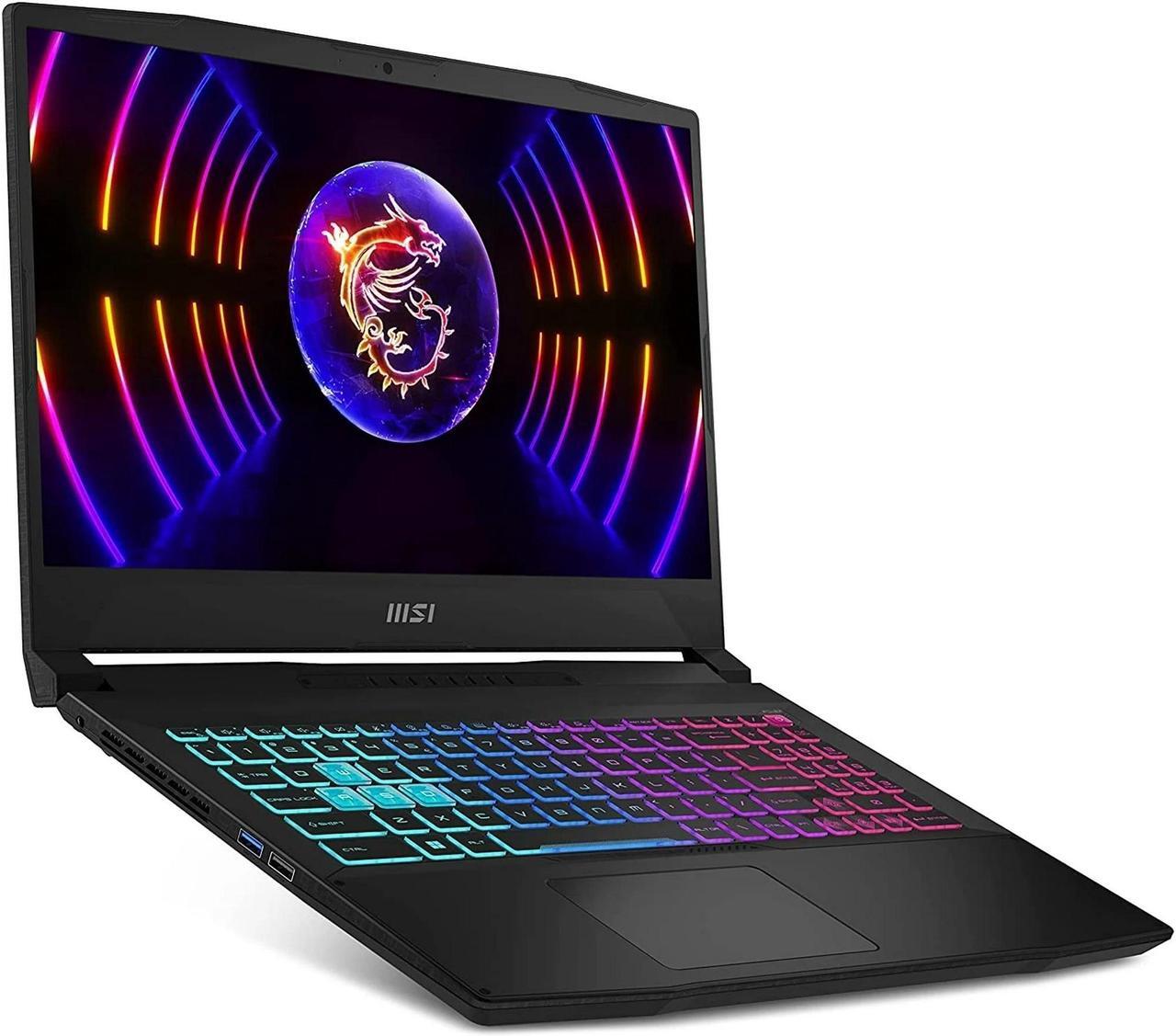 Alt view image 3 of 7 - MSI Katana 15.6" FHD IPS 144Hz Gaming Intel Core i7-13620H (> Ryzen 7-7840HS) NVIDIA GeForce RTX 4060 8GB GDDR6 GPU 64GB DDR5 RAM 1TB SSD RGB Backlit KB USB-C HDMI Windows 11 Pro Black