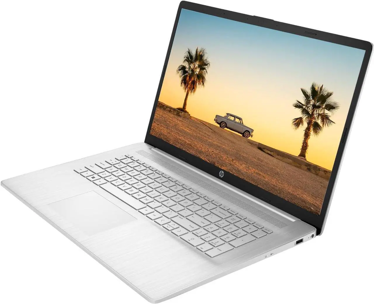 Alt view image 4 of 7 - HP 17.3" HD+ (1600 X 900) Touchscreen AMD Ryzen 5 7530U (Beats i7-1165G7) AMD Radeon Graphics 32GB RAM 1TB SSD Wi-Fi 6 HDMI Webcam Bluetooth 5.3 USB Type-C Windows 11 Pro Silver | Valued Bundle