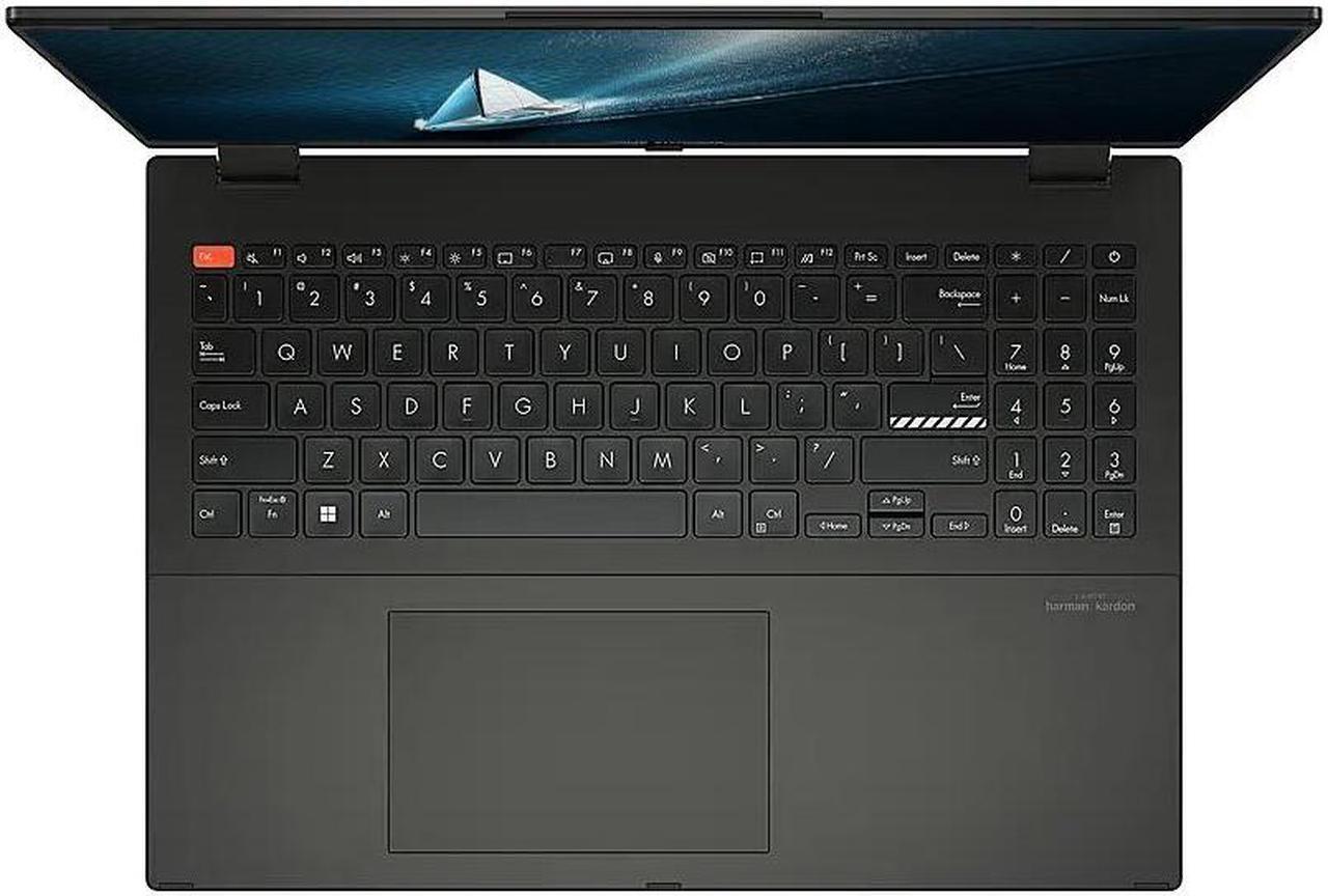 Alt view image 4 of 7 - ASUS Vivobook S 16 Flip 2-in-1 Laptop 16" WUXGA Touchscreen Intel Core i9-13900H Intel Iris Xe Graphics 40GB RAM 1TB SSD HDMI 2.1 USB-C 3.2 Webcam Bluetooth Wi-Fi 6E Windows 11 Home Black