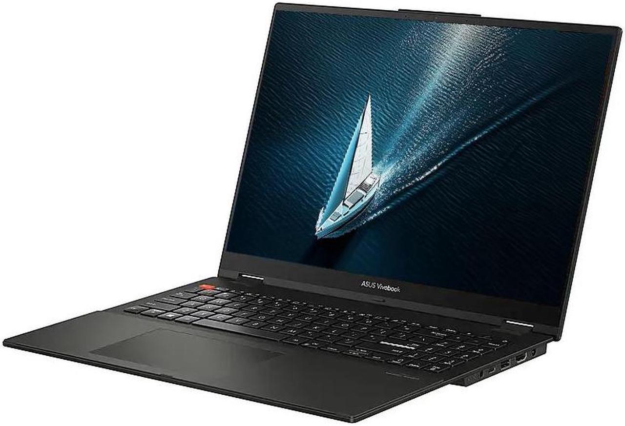 Alt view image 3 of 7 - ASUS Vivobook S 16 Flip 2-in-1 Laptop 16" WUXGA Touchscreen Intel Core i9-13900H Intel Iris Xe Graphics 40GB RAM 1TB SSD HDMI 2.1 USB-C 3.2 Webcam Bluetooth Wi-Fi 6E Windows 11 Home Black