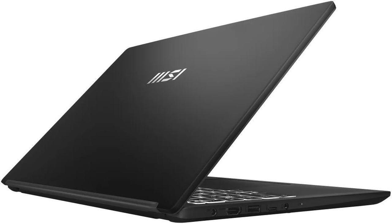 Alt view image 6 of 7 - MSI Modern 15H 15.6" FHD Touchscreen Laptop Intel Core Ultra 9 185H 32GB DDR5 RAM 2TB SSD Intel Arc Graphics Backlit KB Wi-Fi 6E Bluetooth 5.3 HDMI 2.1 USB-C  Windows 11 Pro Black | Value Gift Set