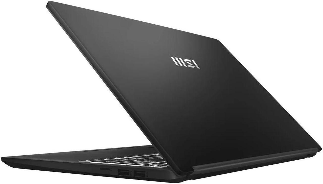 Alt view image 5 of 7 - MSI Modern 15H 15.6" FHD Touchscreen Laptop Intel Core Ultra 9 185H 32GB DDR5 RAM 2TB SSD Intel Arc Graphics Backlit KB Wi-Fi 6E Bluetooth 5.3 HDMI 2.1 USB-C  Windows 11 Pro Black | Value Gift Set
