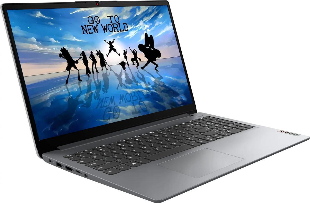 Alt view image 3 of 7 - Lenovo Ideapad 1 15.6" FHD IPS Touch AMD Ryzen 7 5700U (Beat i7-1255U) 24GB RAM 2TB SSD Radeon Graphics Fingerprint HDMI Wi-Fi Bluetooth USB-C Long Battery life Windows 11 Home Gray | Value Gift Set