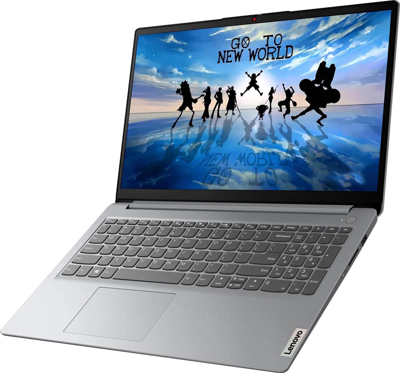 Alt view image 4 of 7 - Lenovo Ideapad 1 15.6" FHD IPS Touch AMD Ryzen 7 5700U (Beat i7-1255U) 24GB RAM 2TB SSD Radeon Graphics Fingerprint HDMI Wi-Fi Bluetooth USB-C Long Battery life Windows 11 Home Gray | Value Gift Set