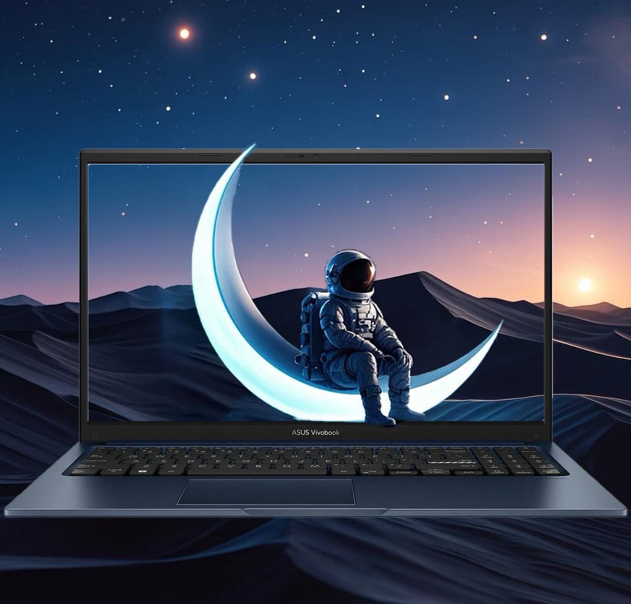 Main image of ASUS Vivobook 15.6" Full HD Laptop Intel core i5-1235U (Beats i7-1165G7) 16GB RAM 512GB SSD Wi-Fi Bluetooth HDMI 1.4 USB-C 3.2 Webcam HD Long Battery life Windows 11 Pro Blue | Valued Gift Set